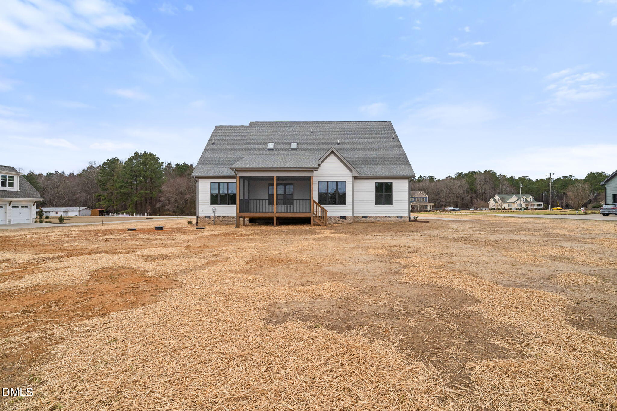 11214 Old Beulah Road Kenly, NC 27542 - Photo 50 of 56 a front view of a house with a yard
