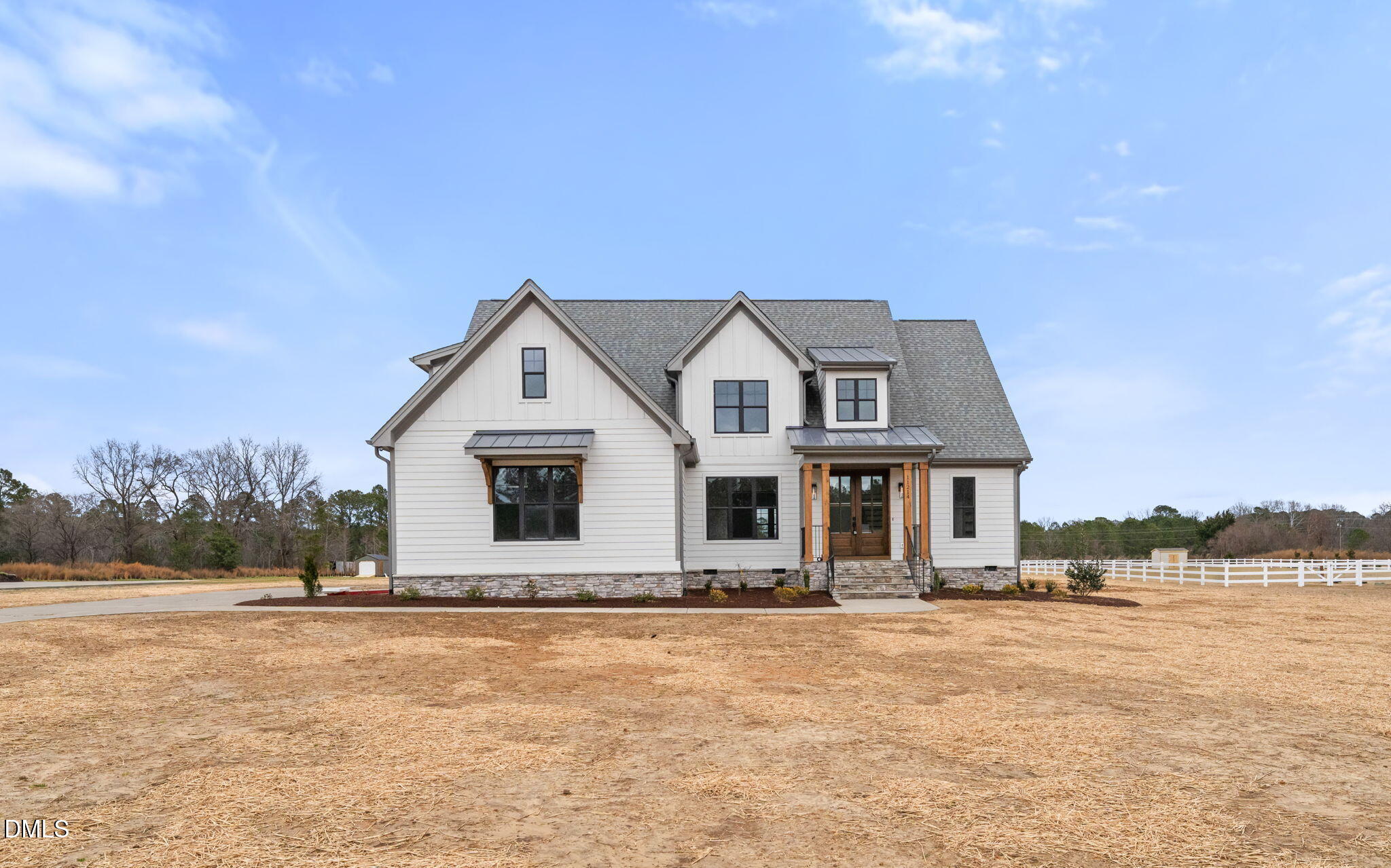 11214 Old Beulah Road Kenly, NC 27542 - Photo 51 of 56 a front view of a house with a yard