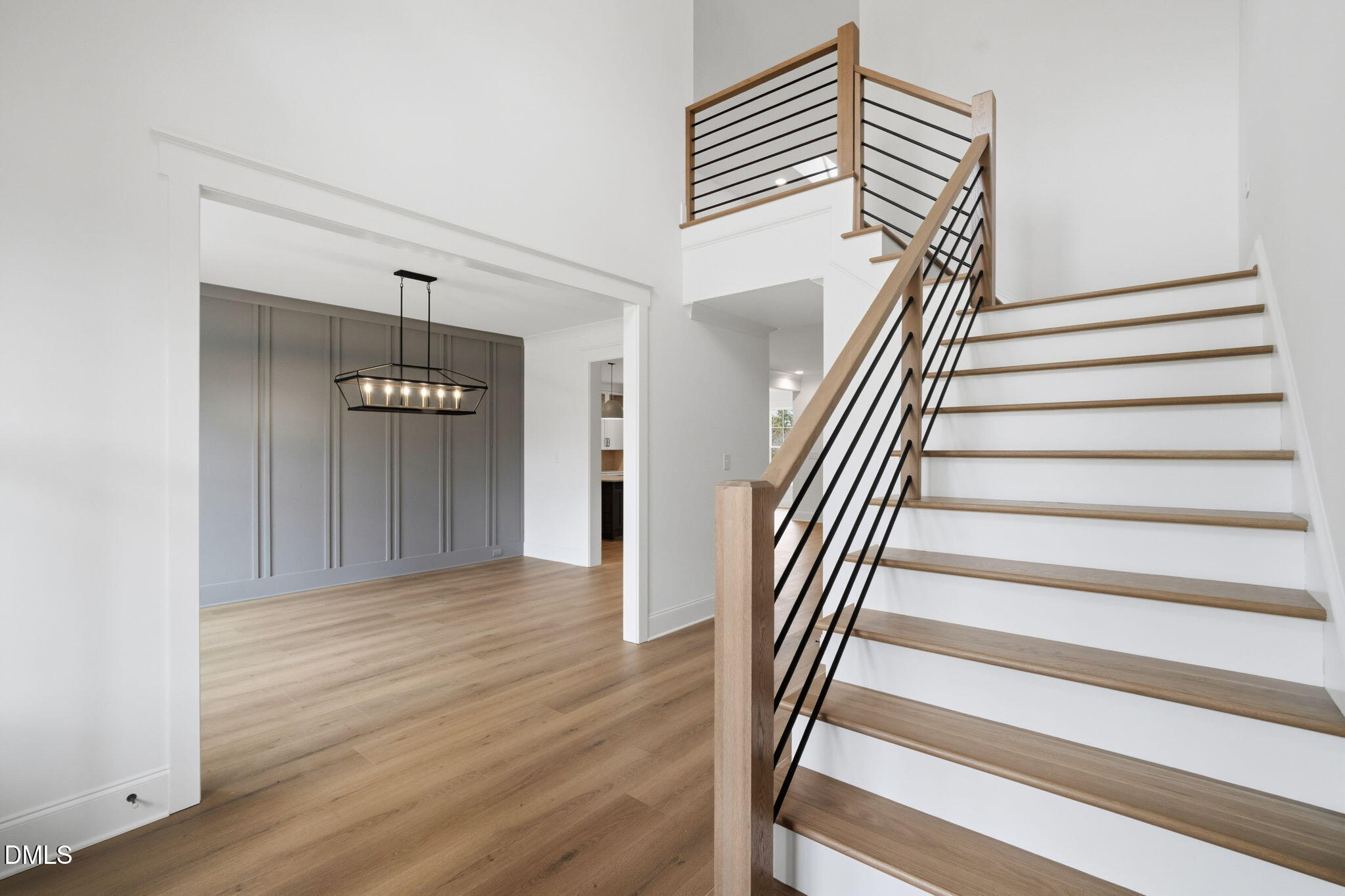 11214 Old Beulah Road Kenly, NC 27542 - Photo 7 of 56 a view of entryway and hall with wooden floor