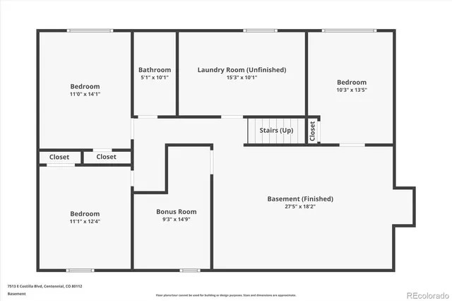 $650,000 | 7513 East Costilla Boulevard, Centennial, CO 80112