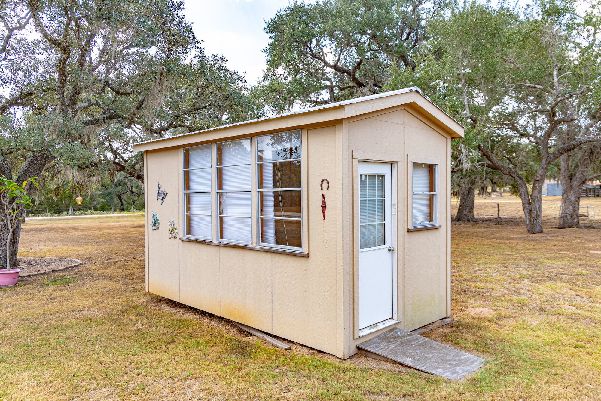 716 L Hrabovsky Road Yoakum, TX 77995 - Photo 24 of 42 a view of a house with a yard