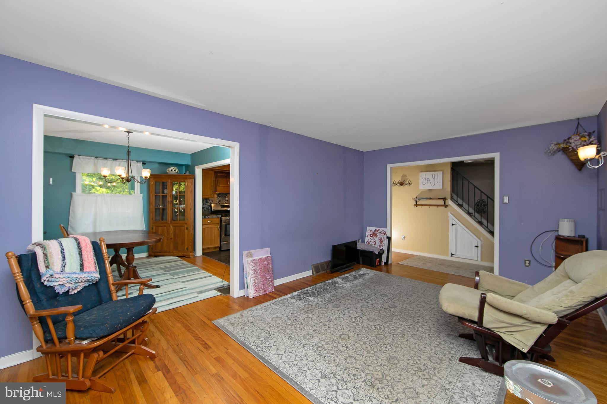 396 Holly Road Marlton, NJ 08053 - Photo 8 of 32 Living Room Opens to Dining Room