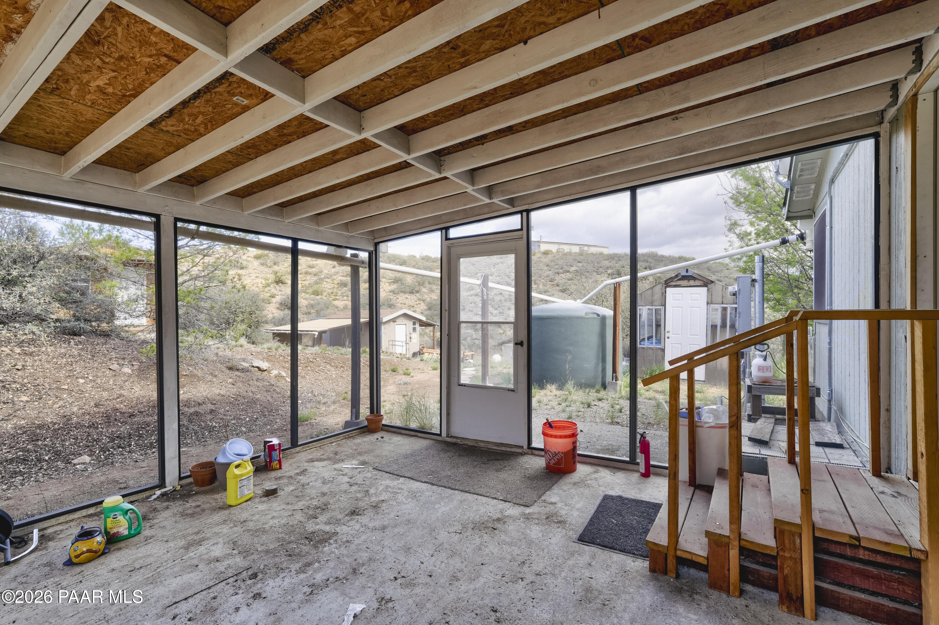 11800 Henderson Road Dewey-Humboldt, AZ 86327 - Photo 25 of 54 Back Enclosed Patio 1