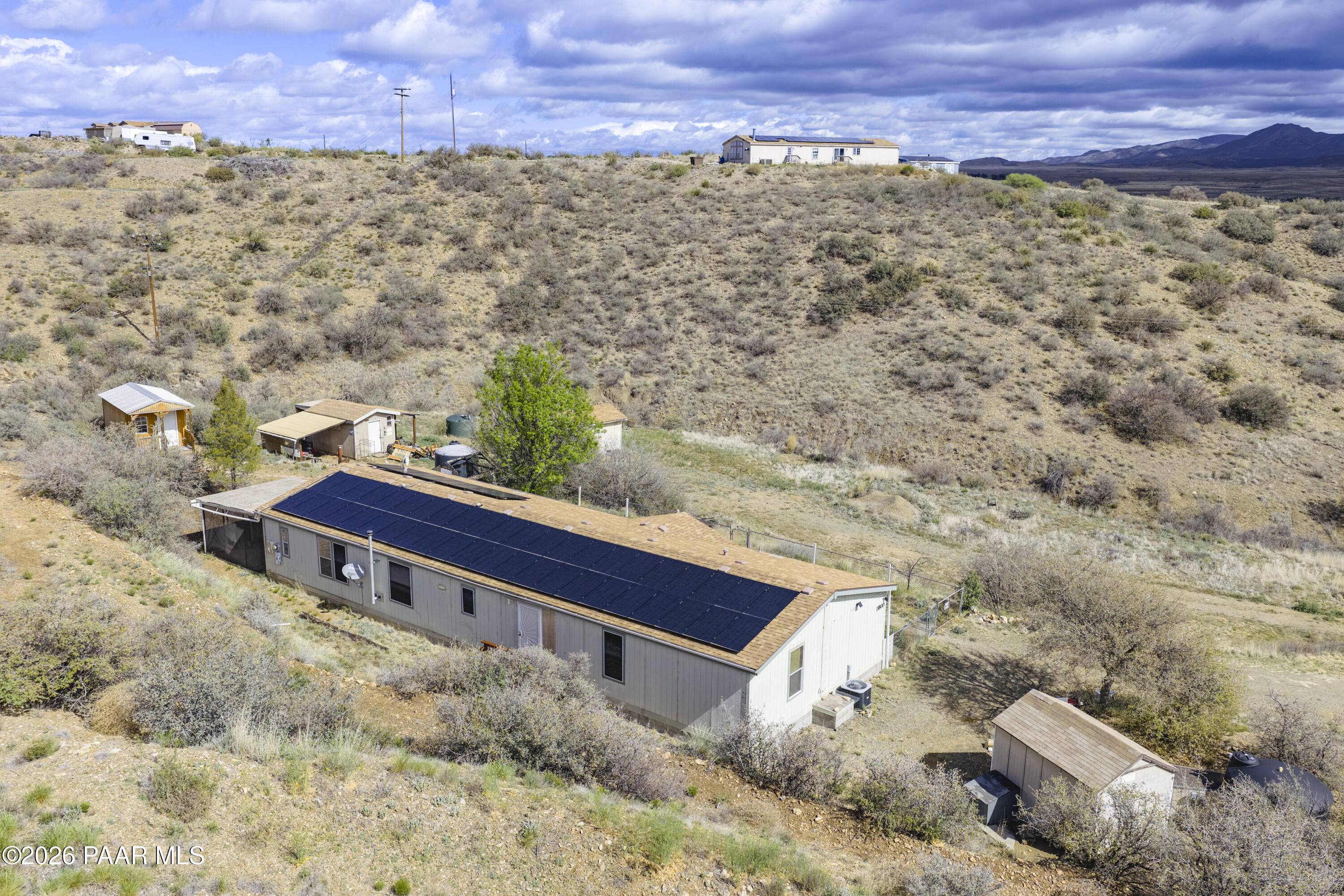 11800 Henderson Road Dewey-Humboldt, AZ 86327 - Photo 43 of 54 Aerial View 1