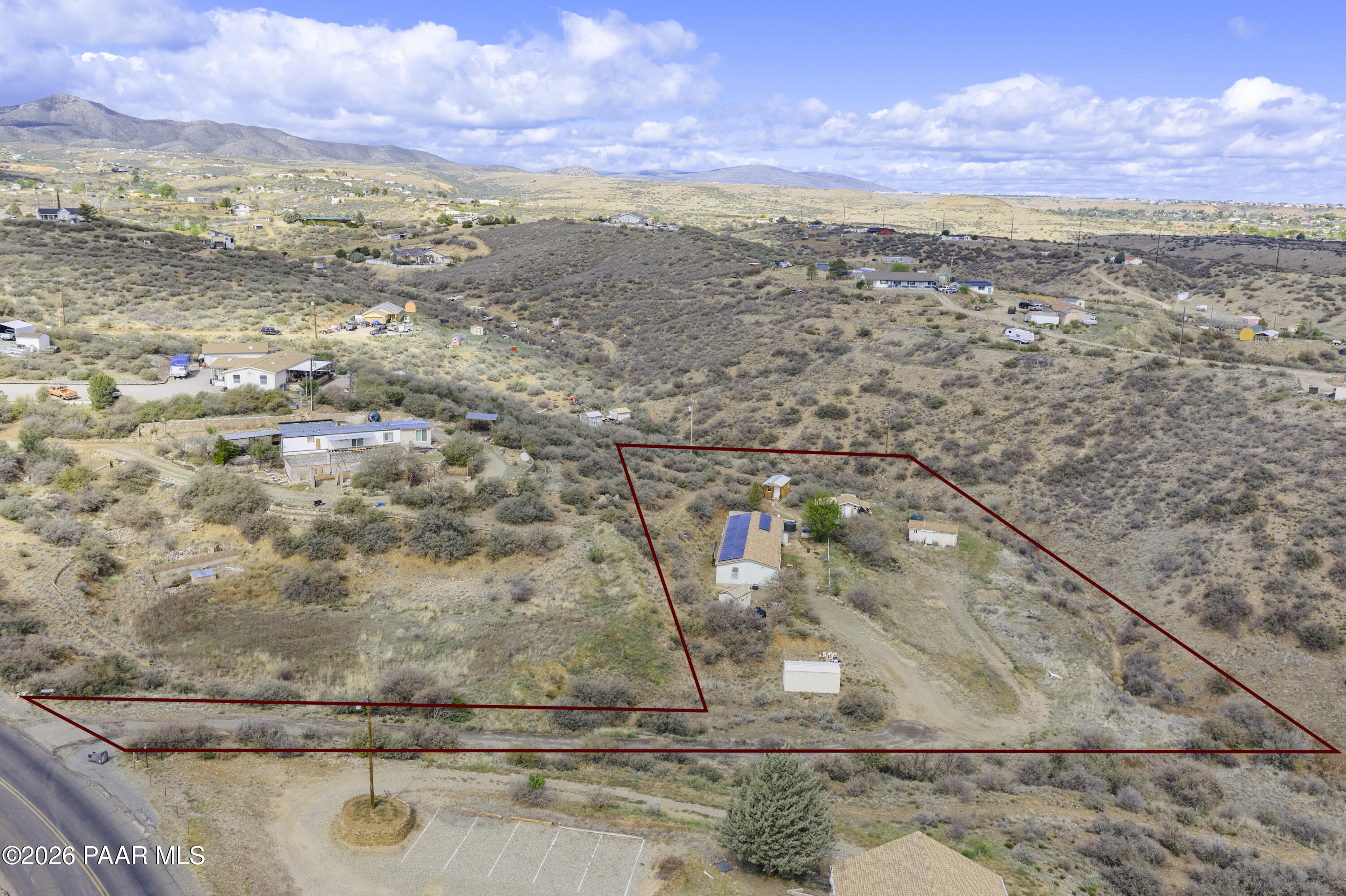 11800 Henderson Road Dewey-Humboldt, AZ 86327 - Photo 51 of 54 Aerial Overview 3
