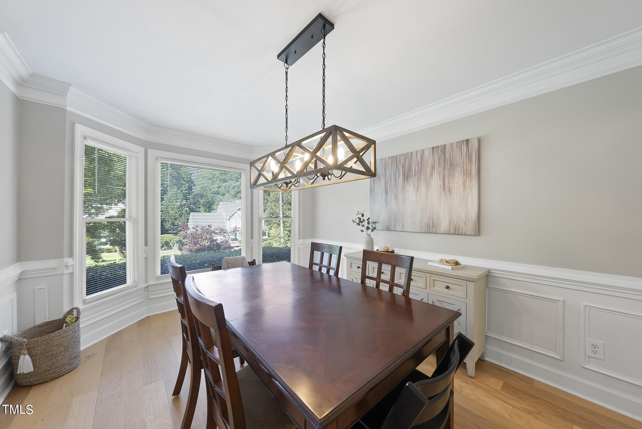 2821 Dahlgreen Road Raleigh, NC 27615 - Photo 11 of 28 a view of a dining room with furniture window and wooden floor