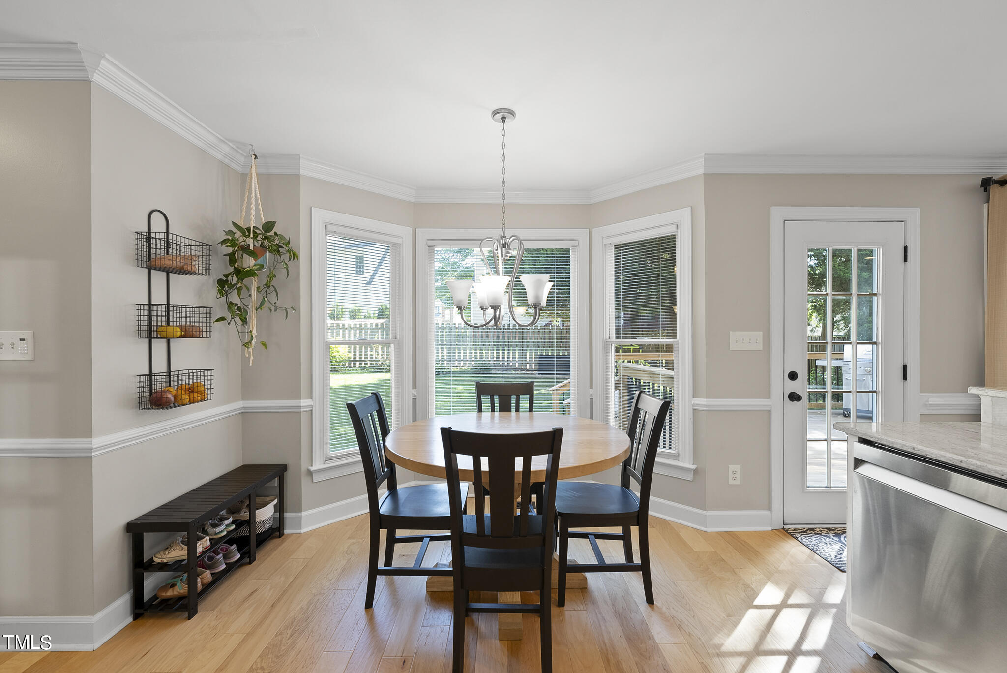 2821 Dahlgreen Road Raleigh, NC 27615 - Photo 6 of 28 a view of a dining room with furniture window and outside view