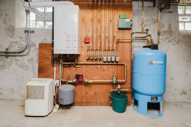a room with musical instruments