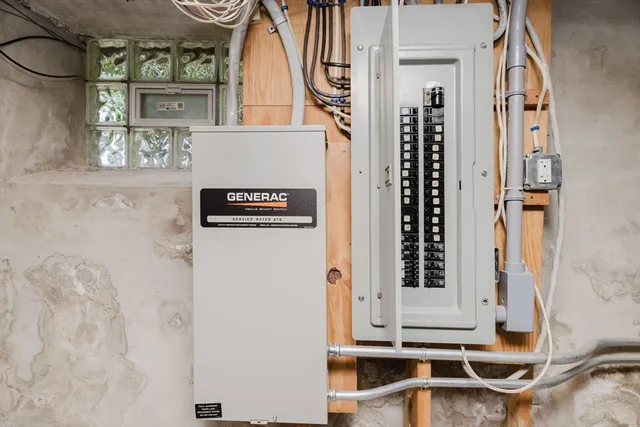 a front view of a house with windows