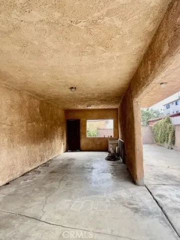 a view of a building with a outdoor space