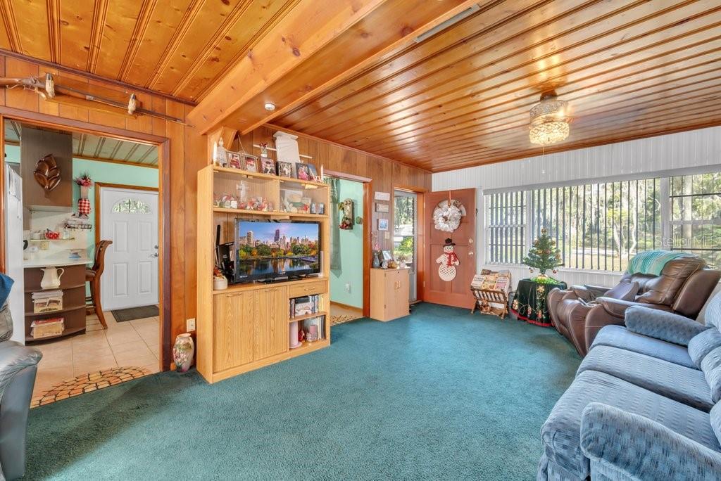 415 Hal Colding Road Lithia, FL 33547 - Photo 39 of 73 a living room with furniture and a flat screen tv