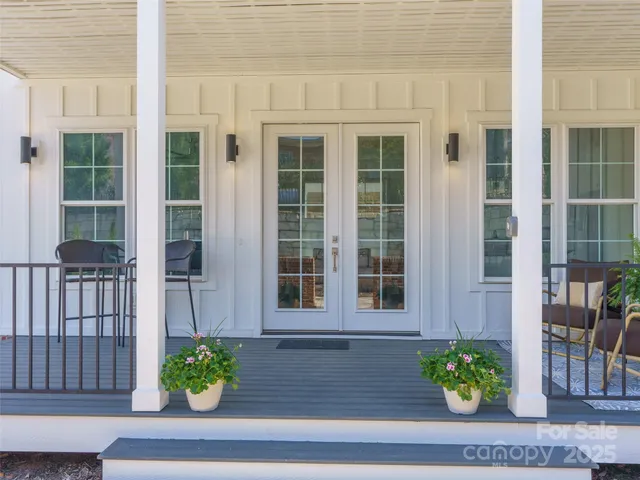 an aerial view of residential house with parking space