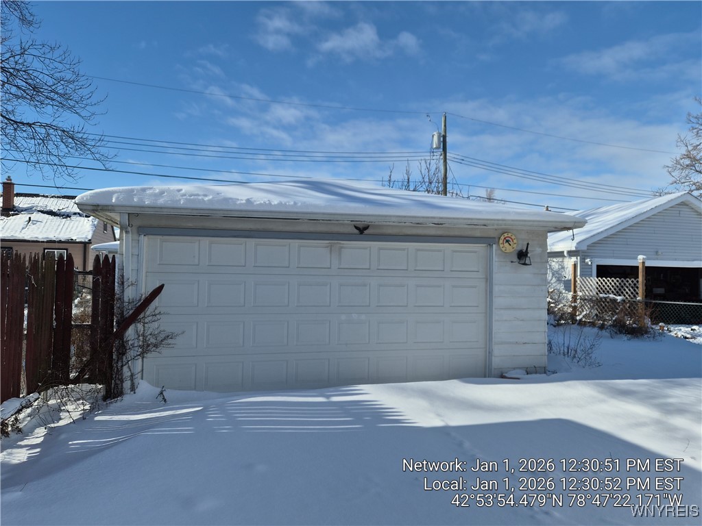 232 Roland Street Cheektowaga, NY 14212 - Photo 3 of 7 2.5 car detached garage