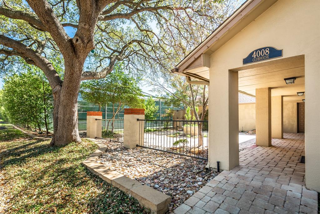 4139 Rosser Square Dallas, TX 75244 - Photo 33 of 34 Well-maintained community clubhouse with access to the neighborhood pool and tennis courts.