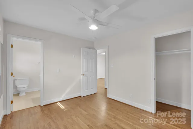 a view of an empty room and a gallery