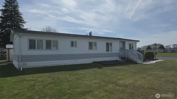 a backyard of a house