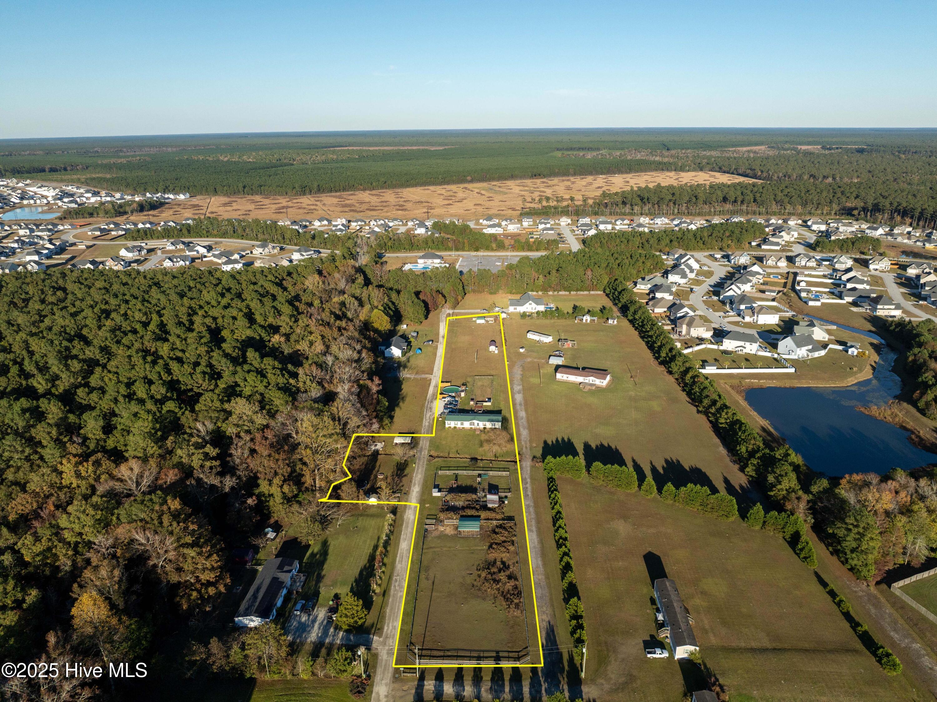 152 Whaley Field Road Jacksonville, NC 28546 - Photo 6 of 56 152 Whaley Field Rd - Aerials - Edited_5