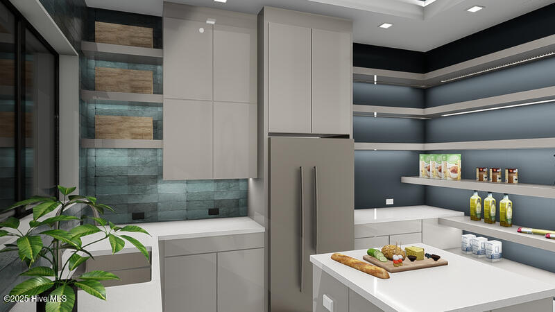 521 Airlie Road, Unit PINE RIDGE PLAN Wilmington, NC 28403 - Photo 20 of 33 Pine Ridge Back Kitchen