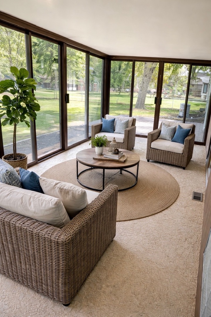 126 Rosedale Court Bloomingdale, IL 60108 - Photo 21 of 26 a living room with furniture and a large window