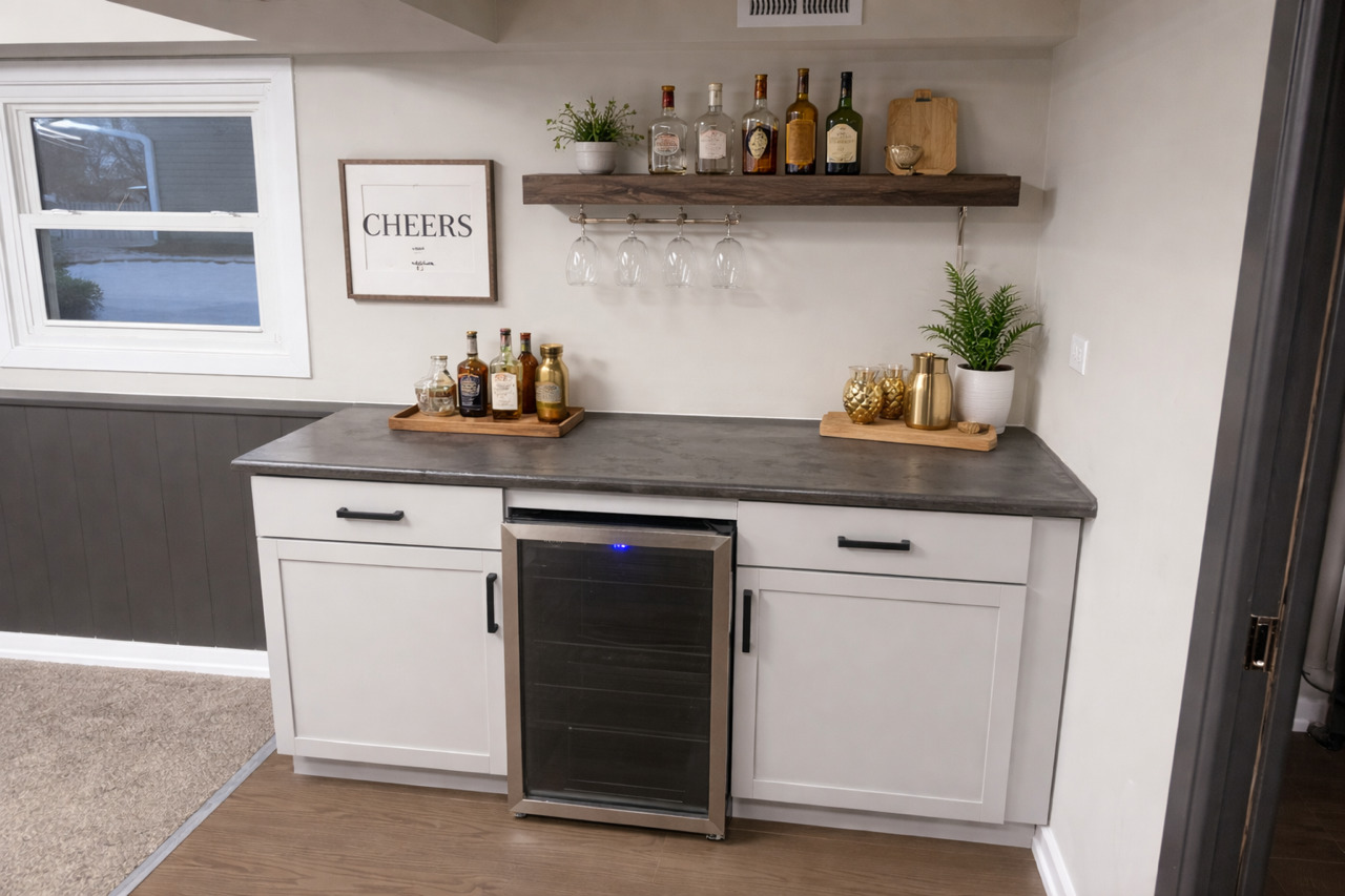 126 Rosedale Court Bloomingdale, IL 60108 - Photo 10 of 26 a kitchen with stainless steel appliances granite countertop a sink dishwasher and cabinets with wooden floor