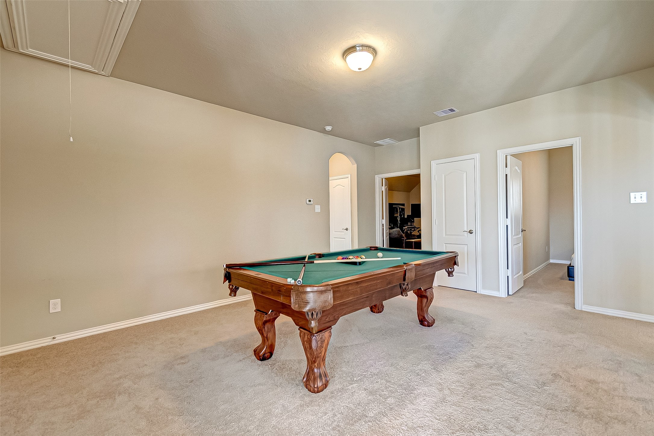 907 River Delta Lane Rosenberg, TX 77469 - Photo 42 of 49 a room with furniture pool table and windows