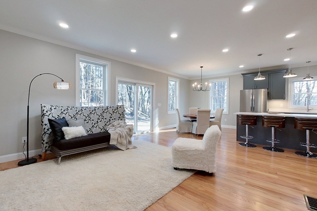 531 Clark Street Gardner, MA 01440 - Photo 10 of 42 a living room with furniture and a large window