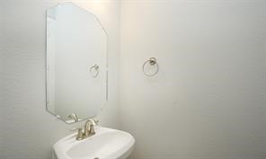 1905 Lonestar Brook Lane Houston, TX 77080 - Photo 11 of 23 a bathroom with a sink a mirror and vanity