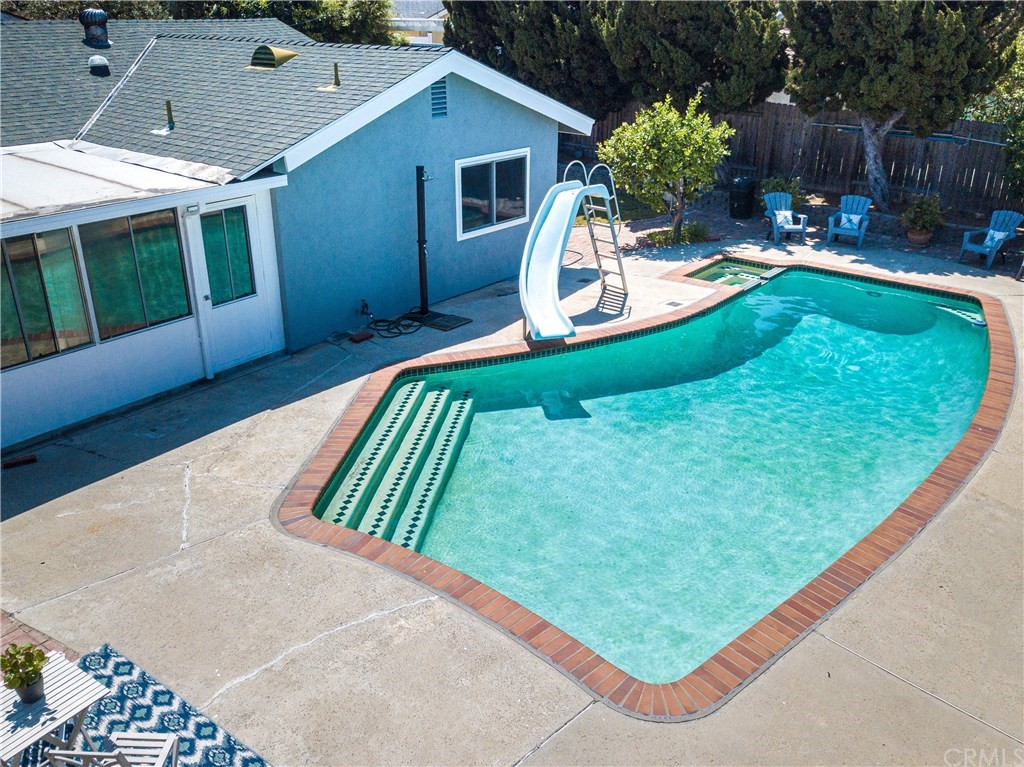 1408 Las Lomas Drive Brea, CA 92821 - Photo 40 of 47 a view of a backyard with a patio