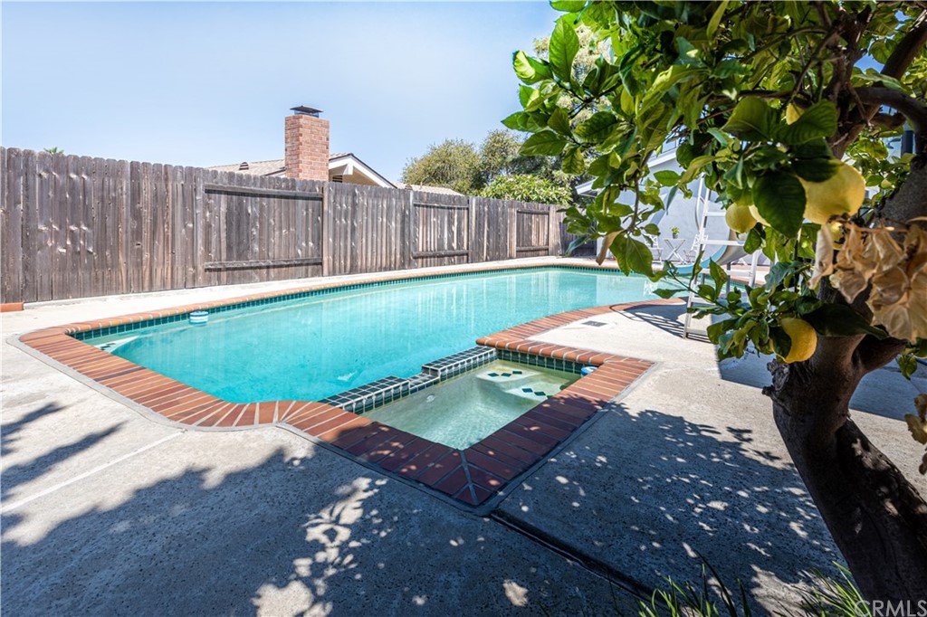 1408 Las Lomas Drive Brea, CA 92821 - Photo 43 of 47 a view of a backyard with a table and chairs