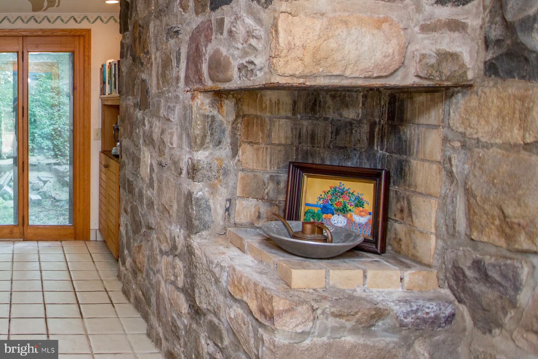 5131 Toll Gate Road Pipersville, PA 18947 - Photo 15 of 53 Open fireplace in kitchen