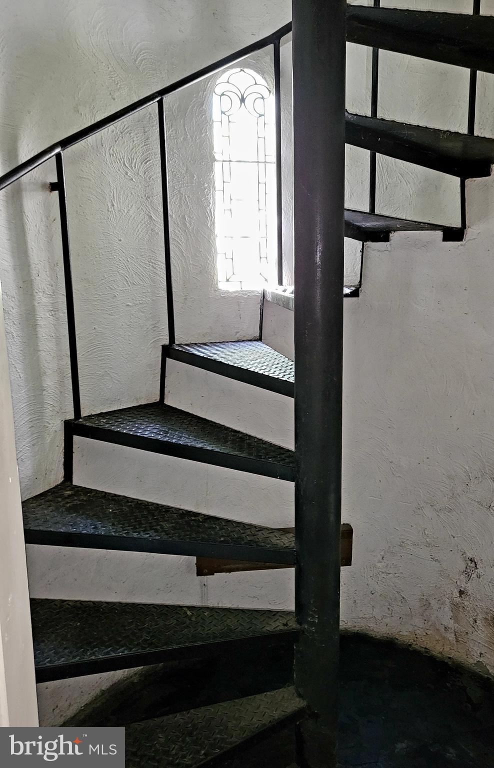 5131 Toll Gate Road Pipersville, PA 18947 - Photo 36 of 53 Spiral staircase to 2nd floor w/insert