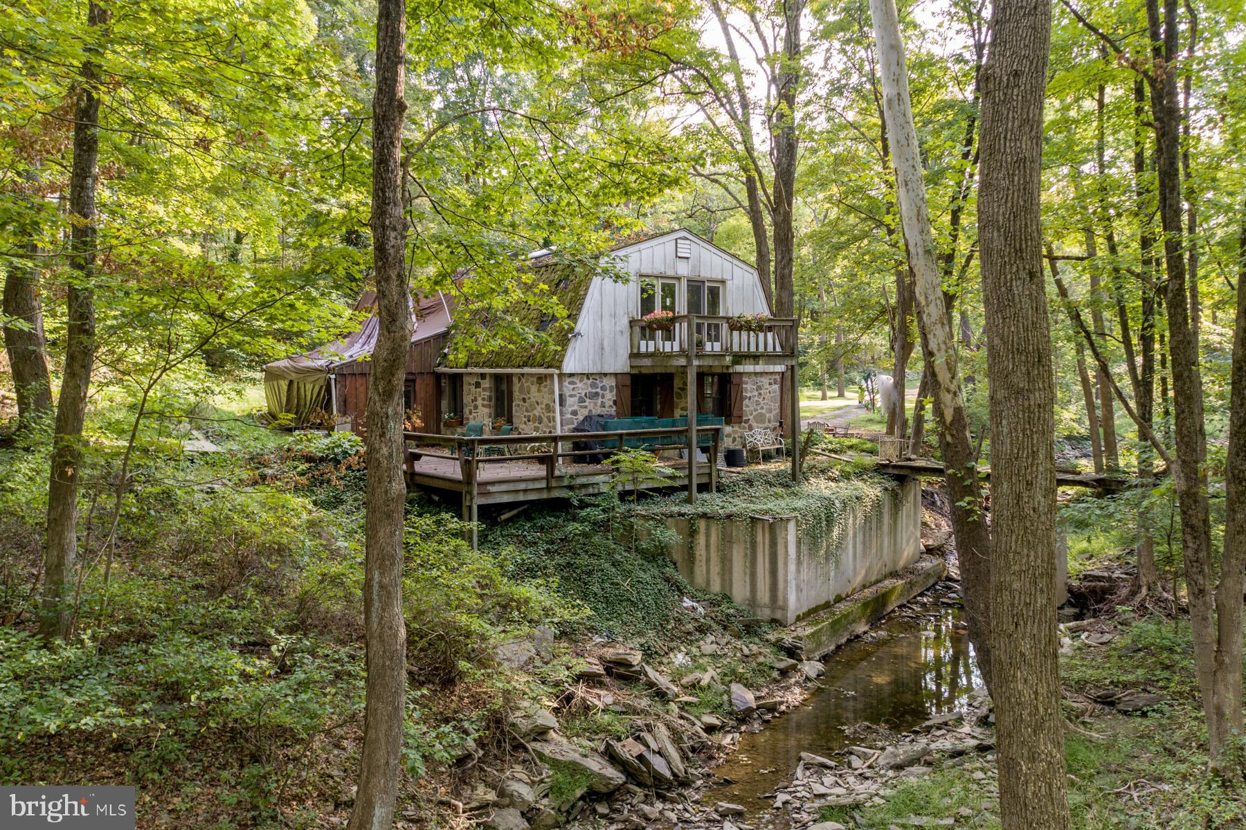 5131 Toll Gate Road Pipersville, PA 18947 - Photo 5 of 53 High above Geddes Run creek