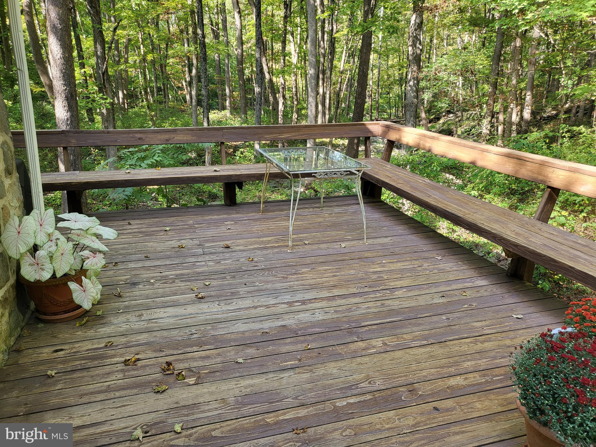 5131 Toll Gate Road Pipersville, PA 18947 - Photo 9 of 53 Built-in benches on deck