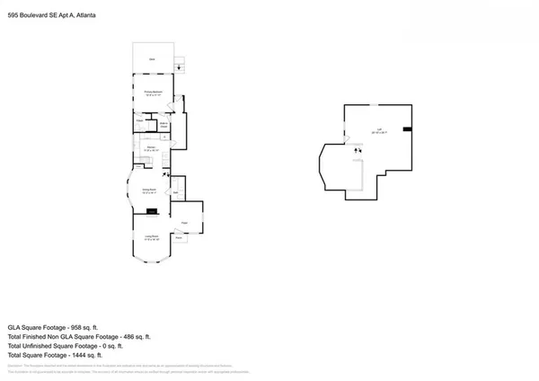 $1,850 | 595 Boulevard Southeast, Unit A, Atlanta, GA 30312