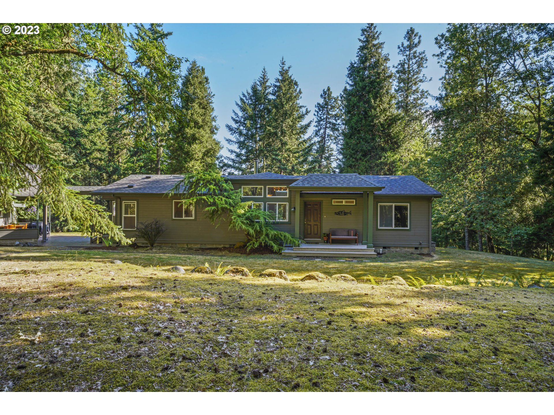 31861 Owl Road Eugene, OR 97405 - Photo 6 of 38 a view of a house with swimming pool