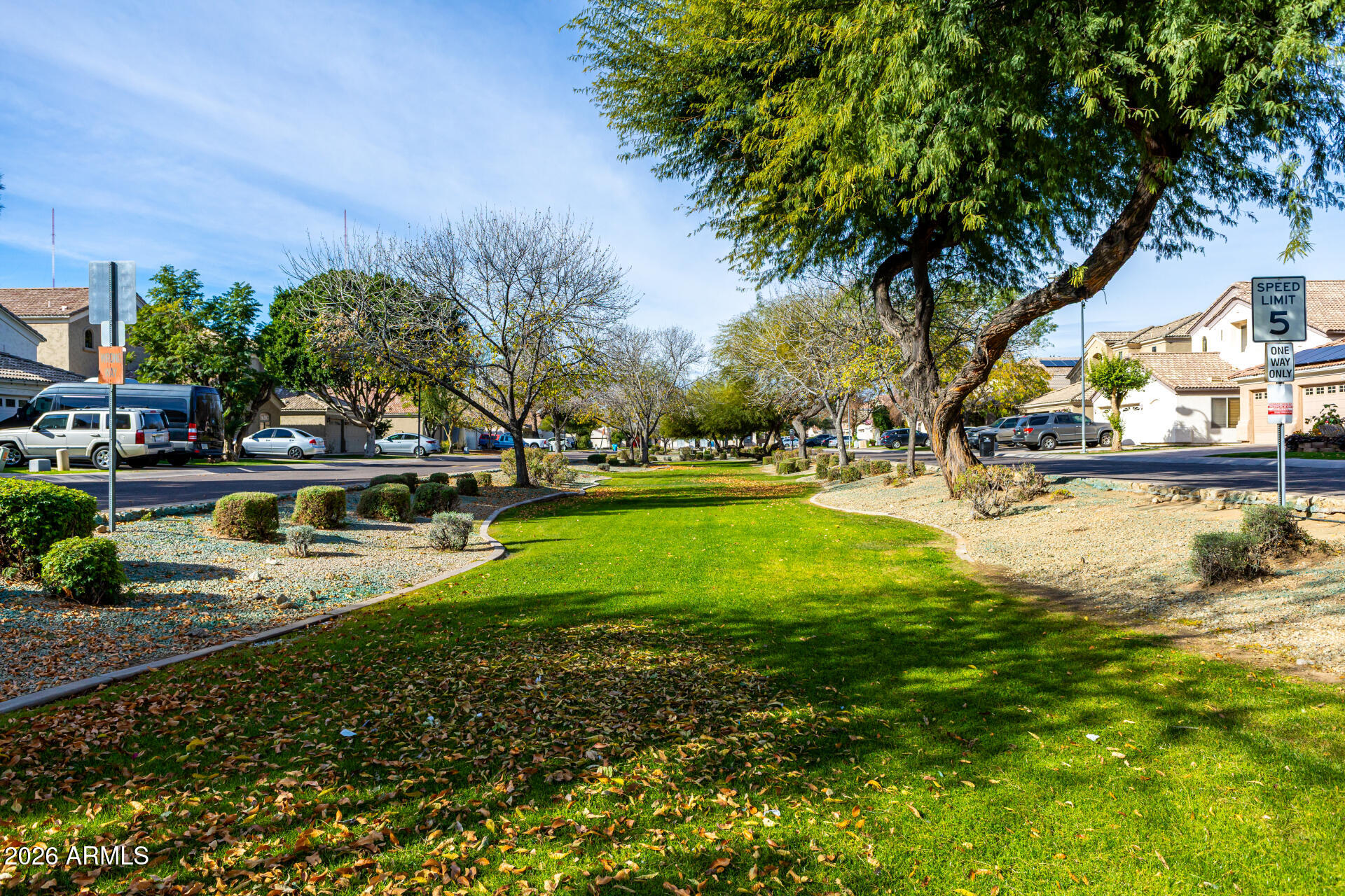 2707 West Lamar Road Phoenix, AZ 85017 - Photo 43 of 50 a view of yard with swimming pool and green space
