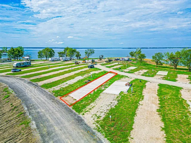 a view of a garden with an outdoor space