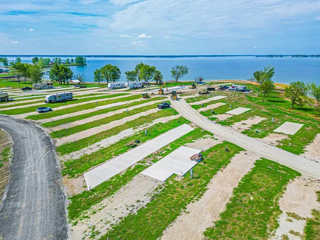 a view of a swimming pool with a garden