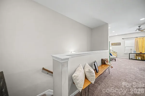 a view of livingroom and furniture