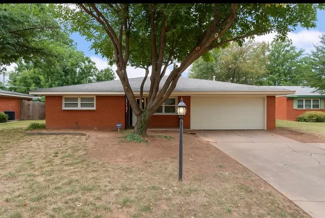 a house with a outdoor space