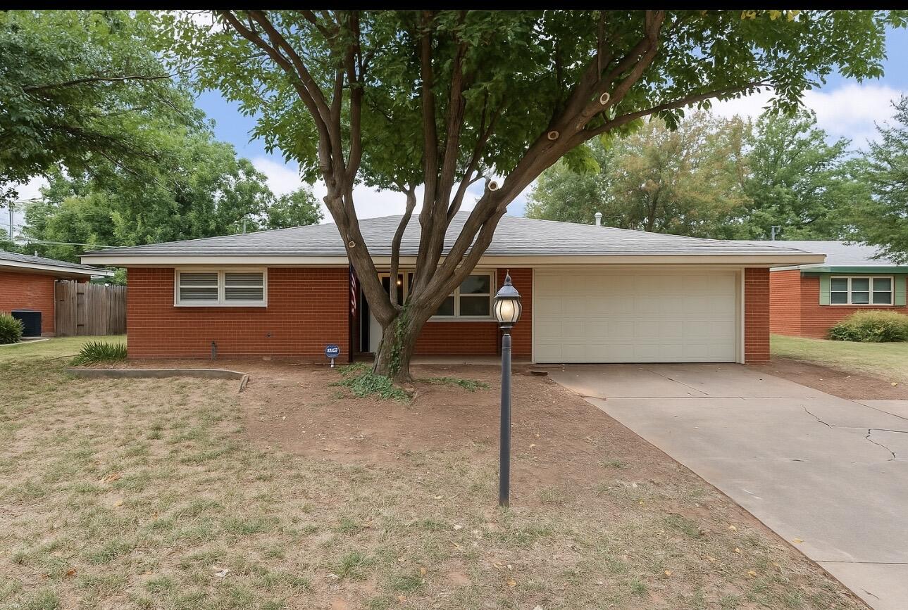 a house with a outdoor space