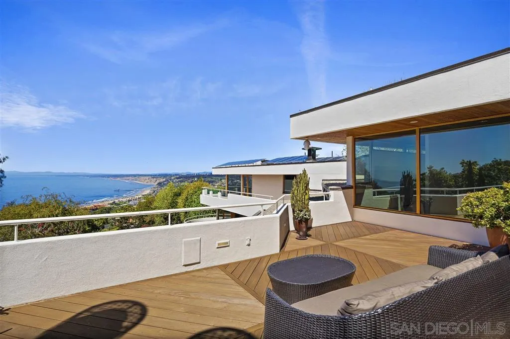 7510 Hillside Drive La Jolla, CA 92037 - Photo 18 of 25 a view of a patio with swimming pool