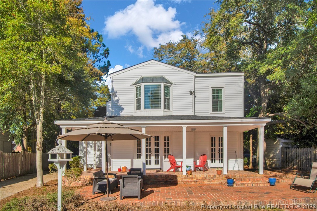 1807 Morganton Road Fayetteville, NC 28305 - Photo 36 of 37 a front view of a house with patio