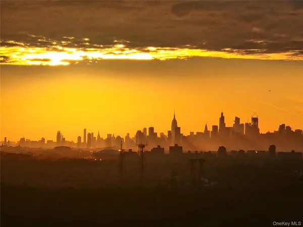 a view of an ocean and beach