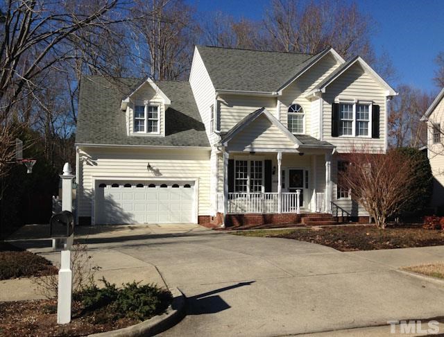1806 Patterson Grove Road Apex, NC 27502 - Photo 1 of 25 Great curb appeal! This very well maintained home is nicely landscaped and parking is a breeze with the extended parking pad and 2 car garage.