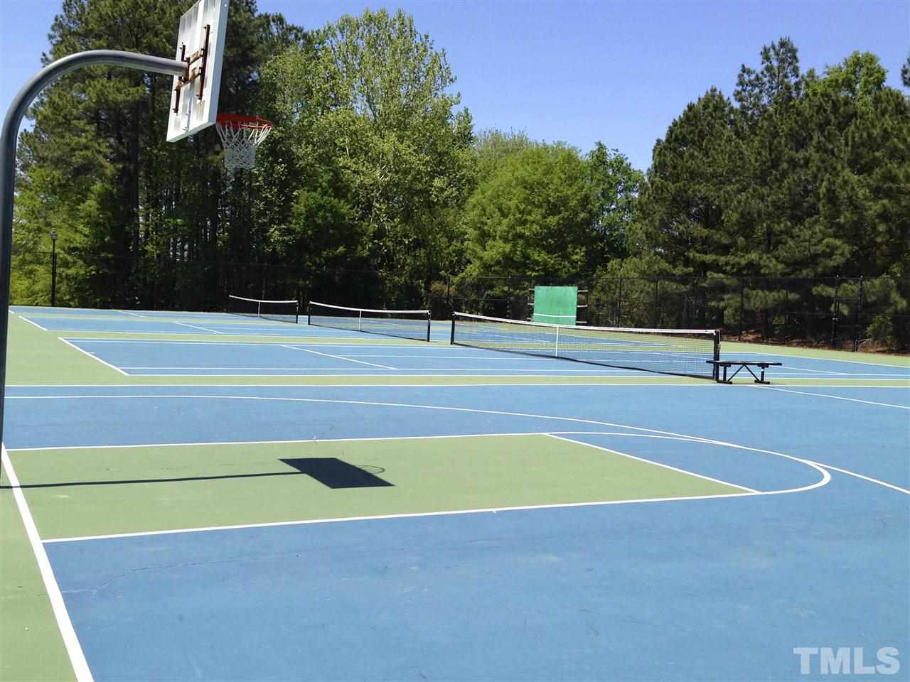1806 Patterson Grove Road Apex, NC 27502 - Photo 24 of 25 Community tennis and basketball courts.