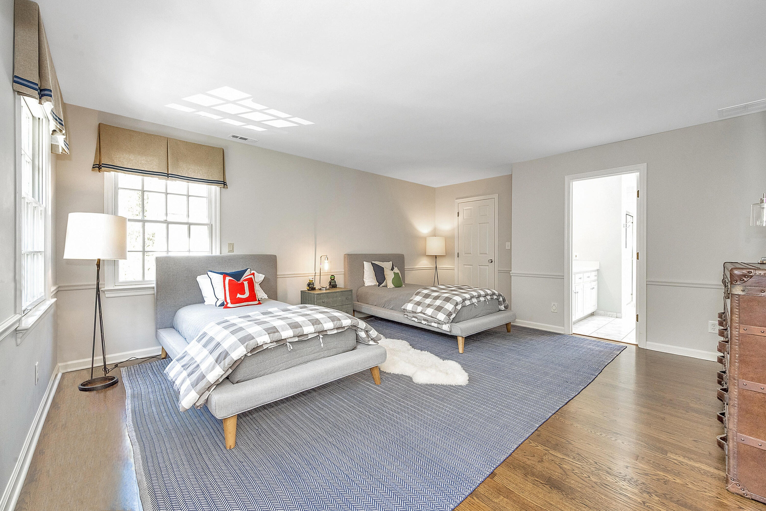 41 Delafield Island Road Darien, CT 06820 - Photo 17 of 30 a bedroom with bed and a window