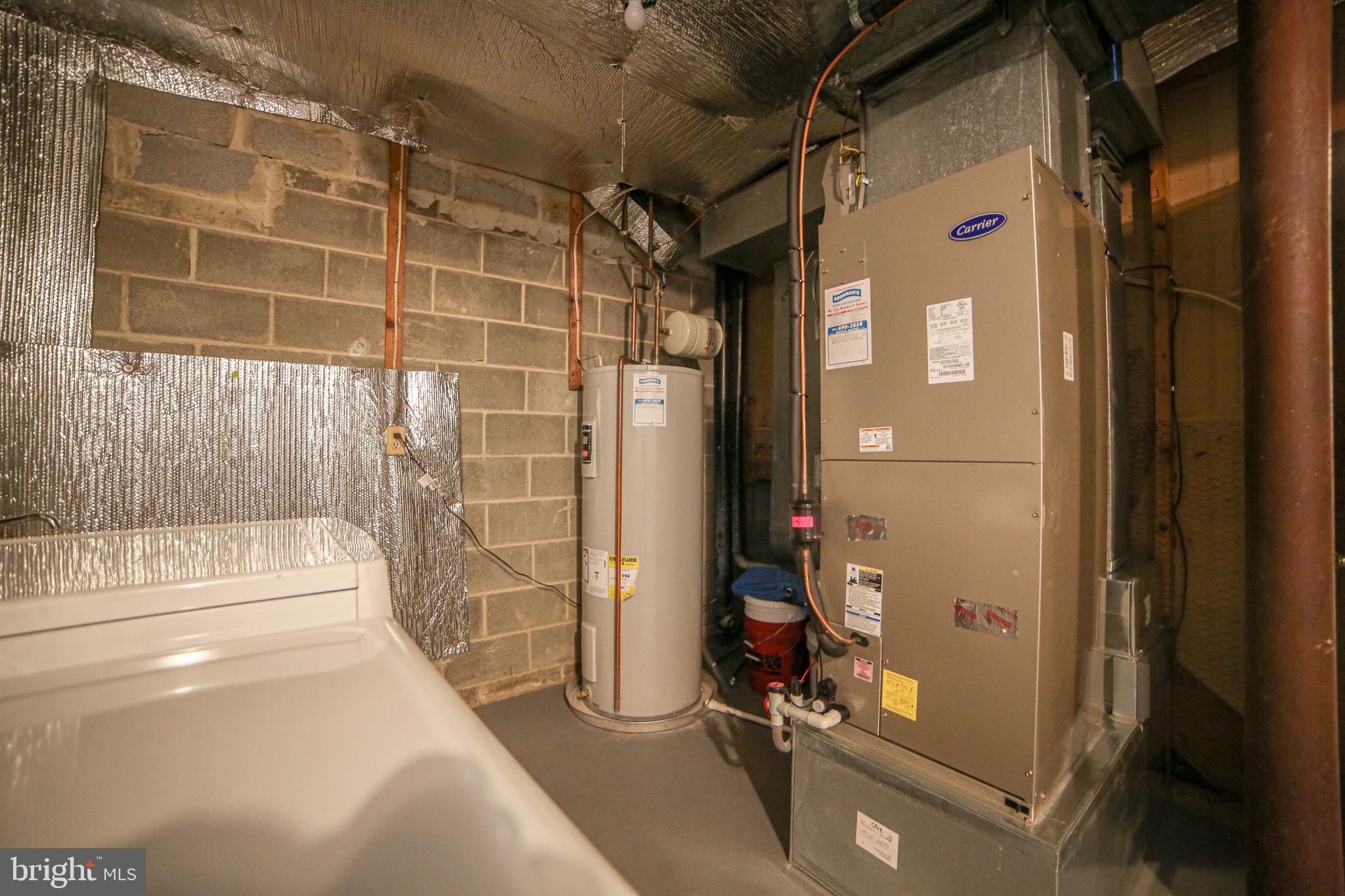 1818 Old Post Terrace Woodbridge, VA 22191 - Photo 25 of 33 HVAC and water heater