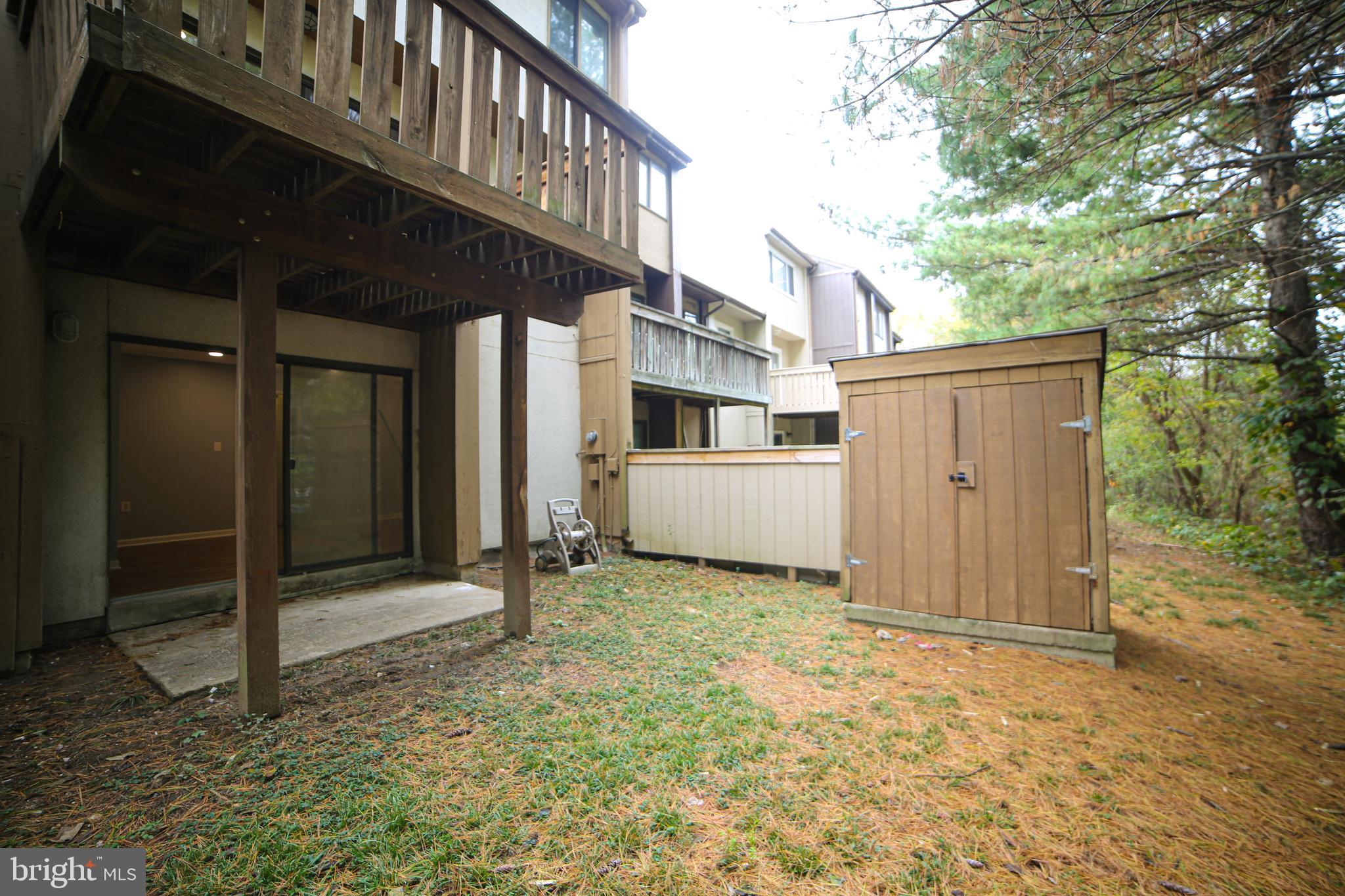1818 Old Post Terrace Woodbridge, VA 22191 - Photo 31 of 33 Private back yard with deck and patio