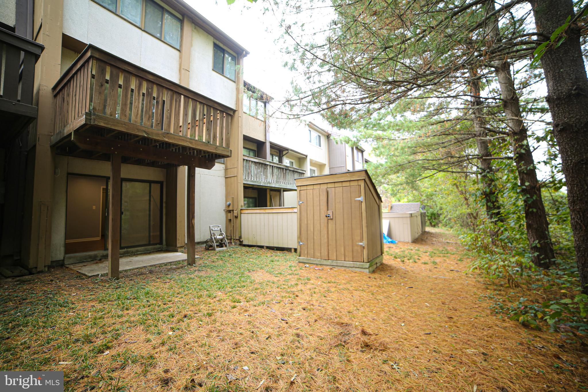 1818 Old Post Terrace Woodbridge, VA 22191 - Photo 32 of 33 Private back yard with deck and patio
